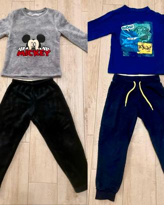 Set 2 tutine bimbi Disney & Givova