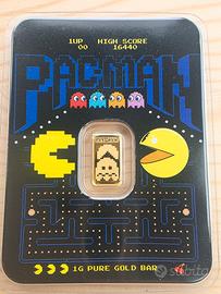 lingotto oro 24k pac man