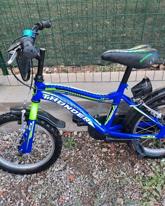 Bici quasi mai usata bimbo 4-6 anni