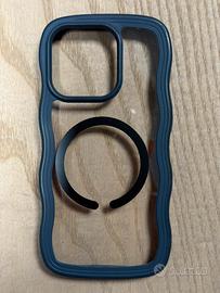 Cover iPhone 15 Pro con anello MagSafe