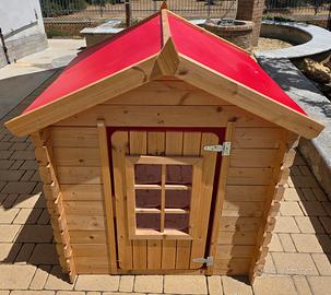 Casetta per bambini in legno da giardino