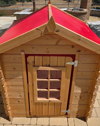 Casetta per bambini in legno da giardino