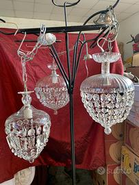 lampadari  pronti da appendere