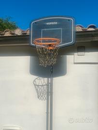porta calcio e canestro da basket 