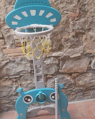Canestro da basket per bambini centro attivita'
