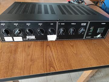 amplificatore monacor 