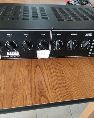 amplificatore monacor 