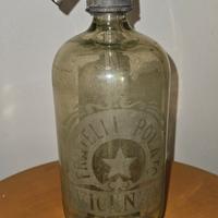 rarissima bottiglia seltz anni 50 