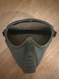 Maschera Softair in gomma