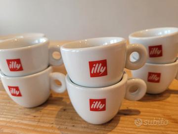 6 tazzine caffè Illy 