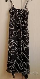 Vestito longuette Artigli, made in Italy
