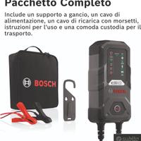  Bosch C30 Caricabatterie per auto, 6V-12V / 3,8A