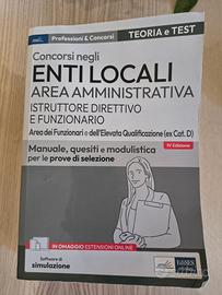 Concorsi negli enti locali area amministrativa 