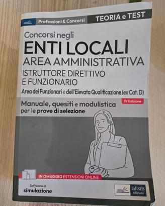 Concorsi negli enti locali area amministrativa 