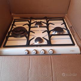 piano cottura smeg 4 fuochi