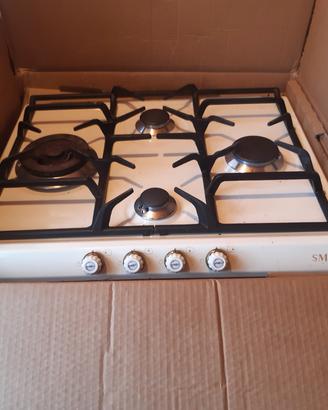 piano cottura smeg 4 fuochi