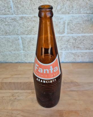 Bottiglia Vintage Fanta vetro anni 60 70