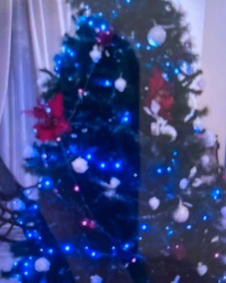 Albero di natale  artificiale abete - natalizio