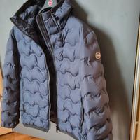 PIUMINO COLMAR BLU  54 CON CAPPUCCIO UOMO