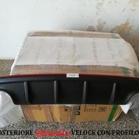 Dam posteriore ORIGINALE doppio e mono scarico