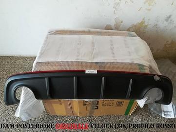 Dam posteriore ORIGINALE doppio e mono scarico