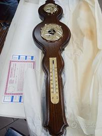 Barometro da parete in legno