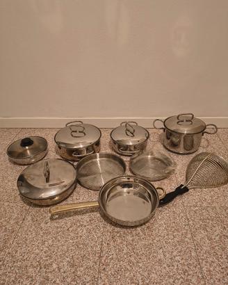 set di pentole