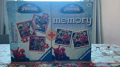 3 puzzle e memory Spider Man