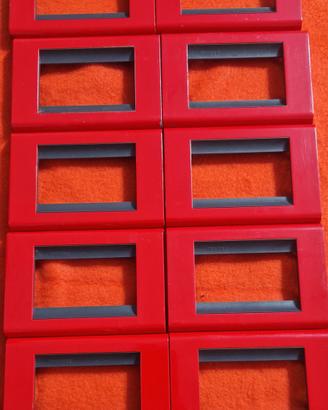 10 placche living classic rosse 4713RS originali