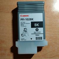 Cartuccia plotter Canon PFI-102BK, nero