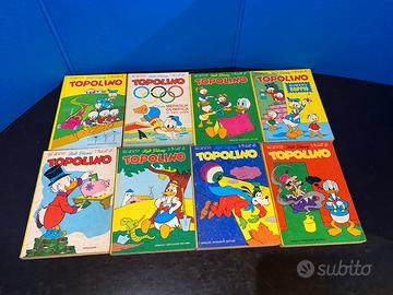 TOPOLINO fascia 800 anni 71-72-73 - 16 volumi