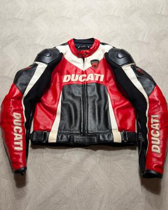 Giacca moto pelle Ducati Corse Dainese 50