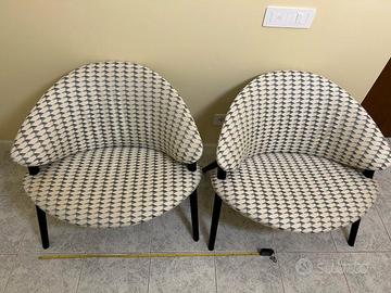 Coppia di poltrone Oliva 883, Guisset x Zanotta