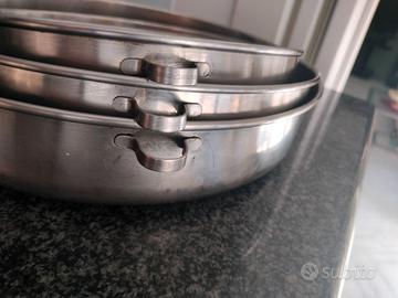 Set tortiere Lagostina inox 18/10