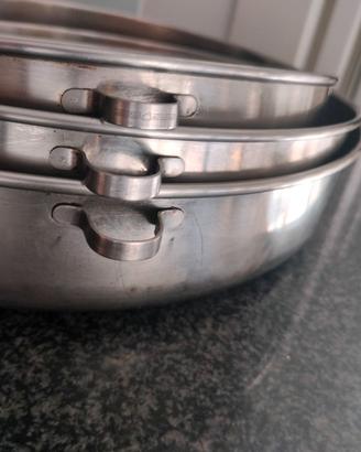 Set tortiere Lagostina inox 18/10