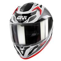 CASCO INTEGRALE MOTO GIVI 50.8 BRAVE ROSSO OPACO