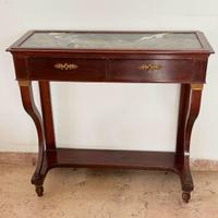 Consolle dei primi del '900 con 2 sedie