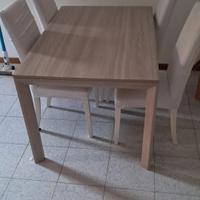 Tavolo e 4 sedie