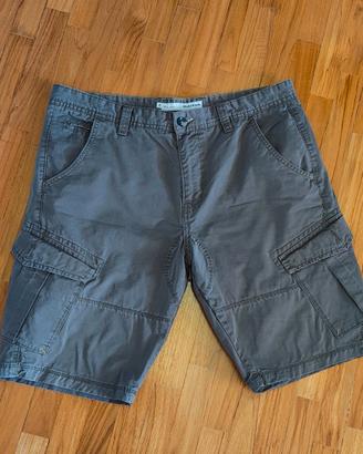 bermuda cargo clayton marroni/ verde militare