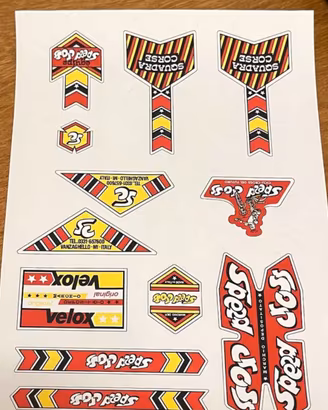 Adesivi telaio bici Speedcross