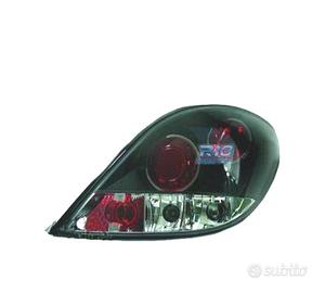FANALI PEUGEOT 207 06-12 NERO
