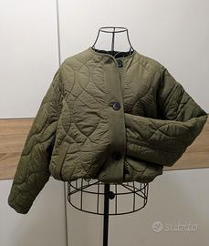 bomber overside Zara nuovo con cartellino S virale