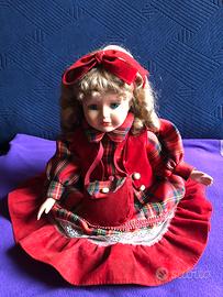 Bambola in ceramica del 1930