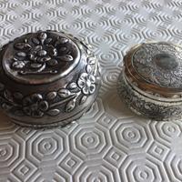 Scatoline portagioie con intarsi