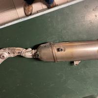 Marmitta honda xr600r