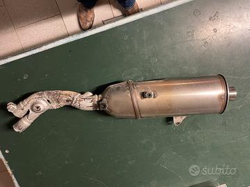 Marmitta honda xr600r