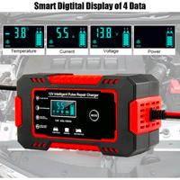 Caricabatteria 12V Carica Automatico Intelligente