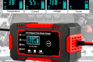 Caricabatteria 12V Carica Automatico Intelligente