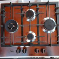 Piano cottura a gas 60cm Bosch acciaio inox