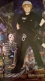 Vestito carnevale poliziotto maschio, 5-6 anni